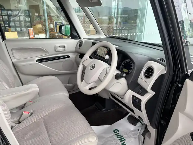 日産 デイズ ルークス X 京都府 2014(平26)年 13.4万km ブラック 純正メモリーナビ、地デジ、Bluetooth/アラウンドビューモニター/ETC/左側パワースライドドア /保証書/取扱説明書