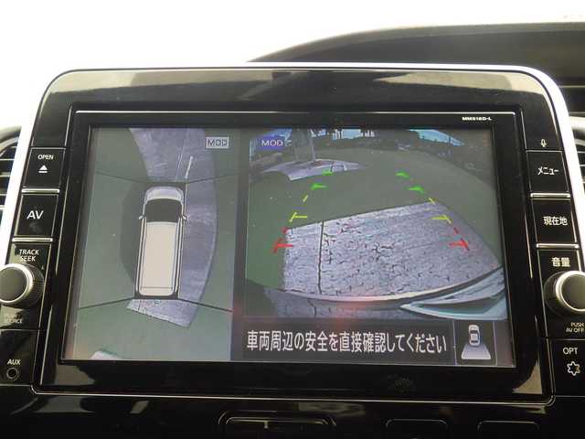 日産 セレナ ハイウェイスター 千葉県 2018(平30)年 5.5万km アズライトブルー エマージェンシーブレーキ/クルーズコントロール/アイドリングストップ/ハンズフリー両側パワースライドドア/9インチ純正SDナビ/地デジTV/【BD/DVD/CD再生機能　Bluetooth接続】/アラウンドビューモニター/ドライブレコーダー（DJ4-D）/フリップダウンモニター/革巻きステアリング/ステアリングスイッチ/ETC/LEDヘッドライト/フォグライト/ウインカーミラー/コーナーセンサー/純正16インチアルミホイル/サイド/カーテンエアバッグ/インテリジェントキー