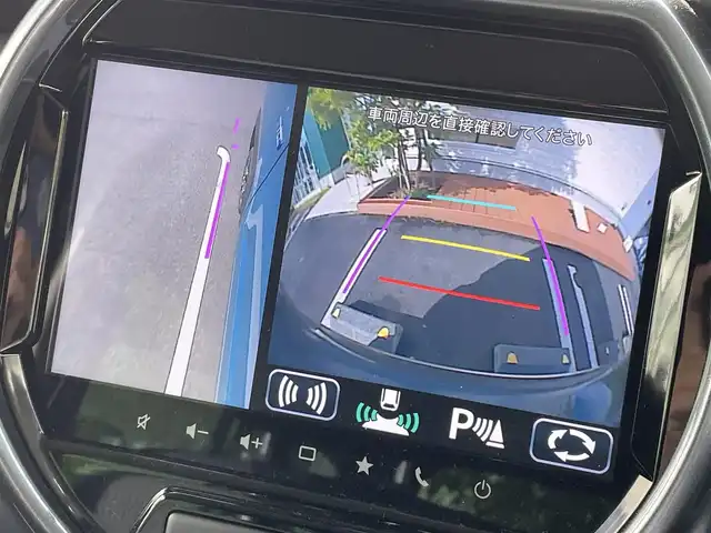 スズキ ハスラー Jスタイル ターボ 愛媛県 2021(令3)年 1.7万km デニムブルー ガンメタリック 2トーン 純正９インチナビ　全方位カメラ　スマートフォン連携　前後ドライブレコーダー　シートヒーター　ＥＴＣ　ＬＥＤヘッドライト　ルーフレール　フルセグＴＶ　パドルシフト　ワンオーナー　禁煙車