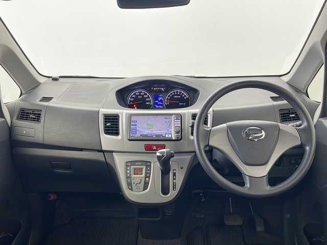 ダイハツ ムーヴ カスタム X 秋田県 2012(平24)年 4.9万km ブラックマイカメタリック ４WD/純正ナビ/（AM/FM/CD/DVD/BT）/デジタルTV/ハロゲンヘッドライト/フォグランプ/フルオートエアコン/ETC/プッシュスタート/ダブルエアバッグ/ABS/冬タイヤ積込/純正14インチアルミホイール/純正ドアバイザー/純正フロアマット