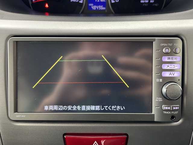 ダイハツ ムーヴ カスタム X 秋田県 2012(平24)年 4.9万km ブラックマイカメタリック ４WD/純正ナビ/（AM/FM/CD/DVD/BT）/デジタルTV/ハロゲンヘッドライト/フォグランプ/フルオートエアコン/ETC/プッシュスタート/ダブルエアバッグ/ABS/冬タイヤ積込/純正14インチアルミホイール/純正ドアバイザー/純正フロアマット