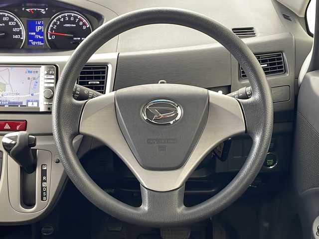 ダイハツ ムーヴ カスタム X 秋田県 2012(平24)年 4.9万km ブラックマイカメタリック ４WD/純正ナビ/（AM/FM/CD/DVD/BT）/デジタルTV/ハロゲンヘッドライト/フォグランプ/フルオートエアコン/ETC/プッシュスタート/ダブルエアバッグ/ABS/冬タイヤ積込/純正14インチアルミホイール/純正ドアバイザー/純正フロアマット