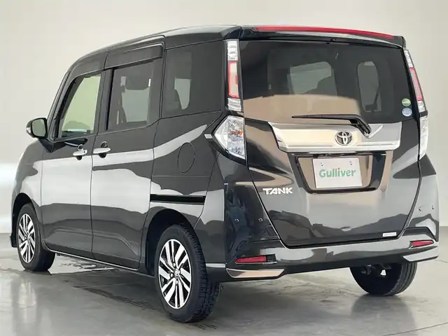 トヨタ タンク カスタムG 愛知県 2020(令2)年 6.7万km ブラックマイカメタリック 純正９型ナビ　フルセグＴＶ　純正フロントスポイラー　Ｂｌｕｅｔｏｏｔｈ　全方位カメラ　両側電動スライドドア　前後ドラレコ　ＥＴＣ　シートヒーター　ＬＥＤヘッドライト　衝突軽減　レーダー探知機　禁煙車