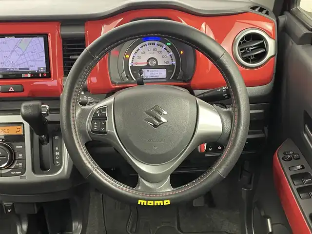 スズキ ハスラー Jスタイル 埼玉県 2015(平27)年 10.7万km フェニックスレッドパール/ホワイト2トーンルーフ 社外ナビ　バックカメラ　シートヒーター　ＥＴＣ　ドライブレコーダー　レーダーブレーキサポート　ステアリングスイッチ　スマートキー　プッシュスタート　オートライト　ＬＥＤヘッドライト　地デジフルセグ