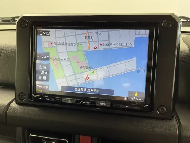 スズキ ジムニー XC 鹿児島県 2018(平30)年 2.2万km ブリスクブルーM 純正8インチナビ/(BT/CD/DVD/AM/FM/フルセグTV)/クルーズコントロール/前席シートヒーター/ターボ/オートマチックハイビーム/ダウンヒルアシストコントロール/スペアキー/4WD/純正LEDヘッドライト/純正フロアマット/純正16インチアルミホイール/ETC