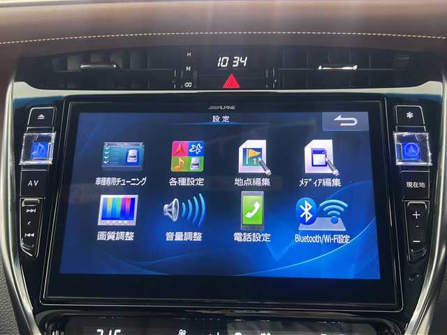 トヨタ ハリアー プレミアム 大阪府 2019(平31)年 4.7万km ホワイトパールクリスタルシャイン 社外10インチナビ(ALPINE/EX10Z)/・フルセグTV/・Bluetooth/・CD/DVD/・USB接続/モデリスタエアロ/トヨタセーフティセンス/・プリクラッシュセーフティー/・パーキングサポートブレーキ/・レーダークルーズコントロール/・nanoe/茶革シート/前席パワーシート/バックカメラ/LEDヘッドライト/保証書/取扱説明書/点検記録簿