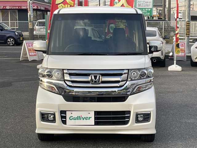 ホンダ Ｎ ＢＯＸ G ターボ Lパッケージ 愛知県 2017(平29)年 5.8万km プレミアムホワイトパールⅡ /禁煙/ワンオーナー//純正ナビ/BT/TV/CD//バックカメラ/ETC//両側パワースライドドア//革巻きステア/ステアスイッチ/パドルシフト//リアロールサンシェード//ハーフレザーシート//クルーズコントロール//横滑り防止//純正15インチAW//プッシュスタート/スマートキー//HIDオートライト/LEDフォグ/LEDルームランプ//オートリトラウィンカーミラー//純正フロアマット//純正ドアバイザー//保証書//取扱説明書//スペアスマートキー有り