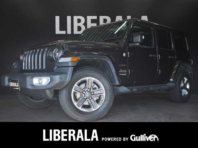 クライスラー・ジープ ジープ ラングラー アンリミテッド サハラ 群馬県 2019(令1)年 2.2万km グラニトクリスタル ACC/フロント＆サイド＆バックカメラ/ブラインドスポットアシスト/フルセグTV/純正ナビ/LEDヘッドライト/アンドロイドオート/ETC2.0/スマートキー/パークアシスト/プッシュスタート