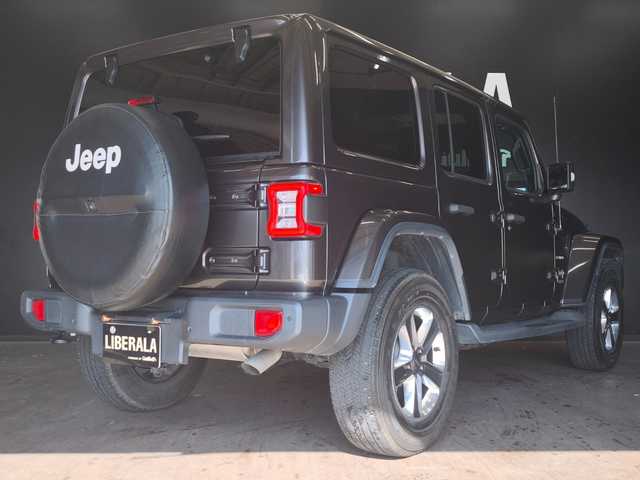 クライスラー・ジープ ジープ ラングラー アンリミテッド サハラ 群馬県 2019(令1)年 2.2万km グラニトクリスタル ACC/フロント＆サイド＆バックカメラ/ブラインドスポットアシスト/フルセグTV/純正ナビ/LEDヘッドライト/アンドロイドオート/ETC2.0/スマートキー/パークアシスト/プッシュスタート