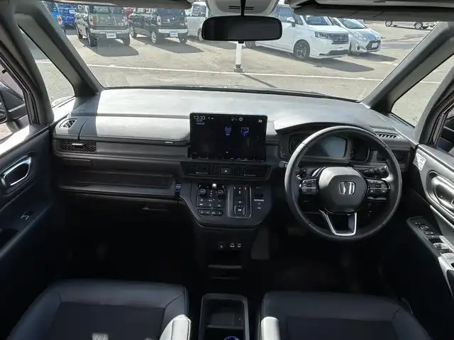 ホンダ ステップワゴン スパーダ eHEV 和歌山県 2024(令6)年 0.6万km ミッドナイトブルービームM 純正11.4インチナビ/バックカメラ/フルセグTV/衝突軽減ブレーキ/ブラインドスポットモニター/レーダークルコン/前後コーナーセンサー/オートライト/横滑り防止/ビルトインETC/両側パワスラ/シートヒーター/電動リアゲート/パドルシフト/ステリモ/オートホールド/LEDヘッドライト/フォグランプ/オットマン/後席サンシェード
