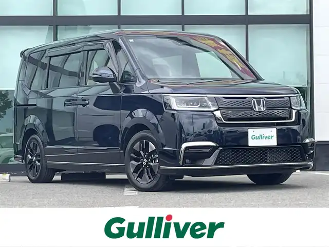 ホンダ ステップワゴン スパーダ eHEV 和歌山県 2024(令6)年 0.6万km ミッドナイトブルービームM 純正11.4インチナビ/バックカメラ/フルセグTV/衝突軽減ブレーキ/ブラインドスポットモニター/レーダークルコン/前後コーナーセンサー/オートライト/横滑り防止/ビルトインETC/両側パワスラ/シートヒーター/電動リアゲート/パドルシフト/ステリモ/オートホールド/LEDヘッドライト/フォグランプ/オットマン/後席サンシェード