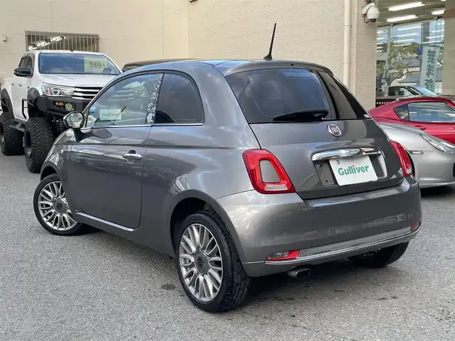 フィアット ５００ ジェニオ 和歌山県 2017(平29)年 7.6万km ガンＭ 150台限定車/ポルトローナ・フラウ製レザーシート/HIDヘッドライト/純正オーディオ・USB・Bluetooth・AUX/ガラスルーフ/コーナーセンサー/キーレス/前後ドライブレコーダー/スペアキー