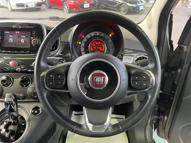 フィアット ５００ ジェニオ 和歌山県 2017(平29)年 7.6万km ガンＭ 150台限定車/ポルトローナ・フラウ製レザーシート/HIDヘッドライト/純正オーディオ・USB・Bluetooth・AUX/ガラスルーフ/コーナーセンサー/キーレス/前後ドライブレコーダー/スペアキー