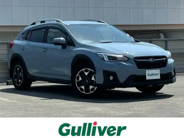 スバル ＸＶ ハイブリッド 2．0e－L アイサイト 静岡県 2020(令2)年 3万km クールグレーカーキ アプライドモデルD型/アイサイト/純正ナビ/・フルセグTV/BTオーディオ/USB/SD/バックカメラ/ETC/ドラレコ/パワーシートD/N席/メモリーシートD席/ルーフレール/LEDヘッドランプ/・フォグランプ/コーナリングライト/パドルシフト/純正フロアマット/ドアバイザー/スマートキー/純正アルミホイール