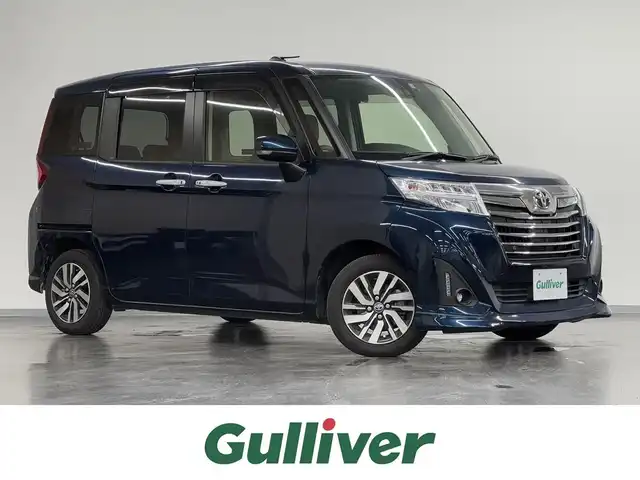 トヨタ ルーミー カスタムG 三重県 2020(令2)年 3.2万km レーザーブルークリスタルシャイン ガソリン/FF/インパネCVT/純正 9インチナビ NSZT-Y68T/（AM/FM/CD/DVD/TV/SD/SDREC/Bluetooth）/バックガイドモニター/両側パワースライドドア/ドライブレコーダー 前方/ビルトイン ETC2.0/安全/・衝突回避支援ブレーキ機能（対車両・対歩行者［昼夜］）/・車線逸脱警報機能/・路側逸脱警報/・ふらつき警報/・コーナーセンサー 前後/・ブレーキ制御付誤発進抑制機能（前方・後方）/・先行車発進お知らせ機能/装備/・オートライトシステム/・オートレベリング機能付LEDヘッドランプ/・LEDフロントフォグランプ/・オートハイビーム/・オートエアコン/・プッシュスタート/・純正14inAW/・スマートキーx2