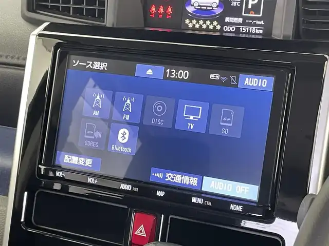 トヨタ タンク カスタムG 埼玉県 2020(令2)年 1.6万km ブラックマイカメタリック モデリスタエアロ　純正９インチナビ　バックカメラ　スマートアシスト３　両側パワースライドドア　ビルトインＥＴＣ　クルーズコントロール　ドライブレコーダー　純正アルミ　ＬＥＤライト　フルセグＴＶ