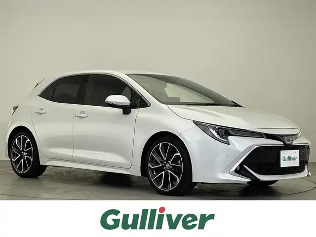 トヨタ カローラ スポーツ ハイブリッドG Z 滋賀県 2020(令2)年 4.3万km プラチナホワイトパールマイカ 禁煙車/純正９インチナビ/　(Bluetooth・フルセグTV・DVD・CD・USB)/前方ドライブレコーダー/ETC/バックカメラ/前席シートヒーター/レーンキープアシスト/プリクラッシュセーフティ/LEDオートライト/オートハイビーム/ステアリングスイッチ/スマートキー/プッシュスタート/電動格納ミラー/ブラインドスポットモニター/オートエアコン