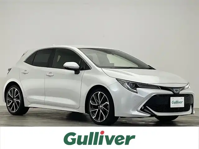トヨタ カローラ スポーツ ハイブリッドG Z 長野県 2020(令2)年 4.3万km プラチナホワイトパールマイカ 純正９インチナビ/　(Bluetooth・フルセグTV・DVD・CD・USB)/前方ドライブレコーダー/ETC/バックカメラ/前席シートヒーター/レーンキープアシスト/プリクラッシュセーフティ/LEDオートライト/オートハイビーム/ステアリングスイッチ/スマートキー/プッシュスタート/電動格納ミラー/ブラインドスポットモニター/オートエアコン