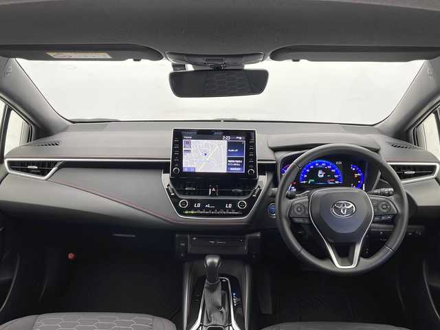 トヨタ カローラ スポーツ ハイブリッドG Z 長野県 2020(令2)年 4.3万km プラチナホワイトパールマイカ 純正ナビ/Bluetooth・TV・DVD・USB・AM／FM/前方ドライブレコーダー/ETC/バックカメラ/前席シートヒーター/オートハイビーム/ステアリングスイッチ/ブラインドスポットモニター/横滑り防止装置/衝突軽減システム/コーナーセンサー/レーンキープアシスト/オートエアコン/クルーズコントロール/純正夏タイヤ/LEDヘッドライト/スマートキー/スペアキー