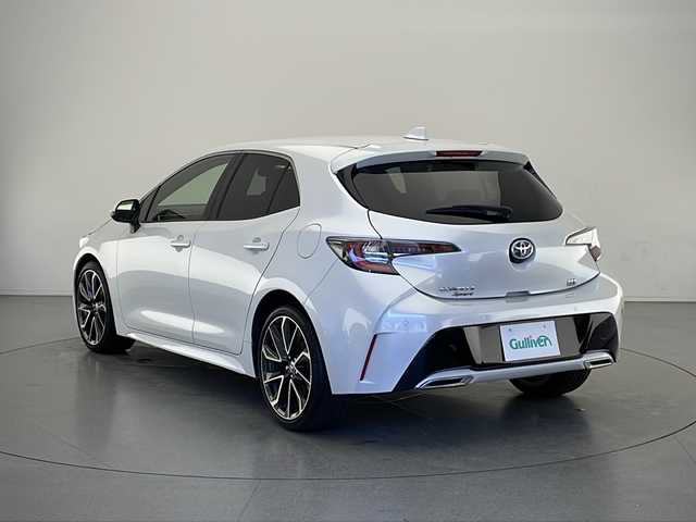 トヨタ カローラ スポーツ ハイブリッドG Z 長野県 2020(令2)年 4.3万km プラチナホワイトパールマイカ 純正ナビ/Bluetooth・TV・DVD・USB・AM／FM/前方ドライブレコーダー/ETC/バックカメラ/前席シートヒーター/オートハイビーム/ステアリングスイッチ/ブラインドスポットモニター/横滑り防止装置/衝突軽減システム/コーナーセンサー/レーンキープアシスト/オートエアコン/クルーズコントロール/純正夏タイヤ/LEDヘッドライト/スマートキー/スペアキー