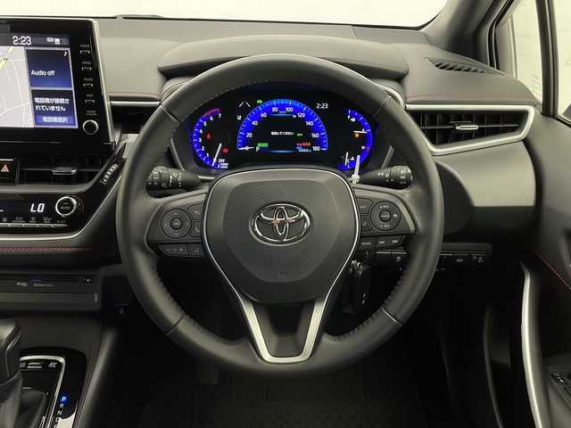 トヨタ カローラ スポーツ ハイブリッドG Z 長野県 2020(令2)年 4.3万km プラチナホワイトパールマイカ 純正ナビ/Bluetooth・TV・DVD・USB・AM／FM/前方ドライブレコーダー/ETC/バックカメラ/前席シートヒーター/オートハイビーム/ステアリングスイッチ/ブラインドスポットモニター/横滑り防止装置/衝突軽減システム/コーナーセンサー/レーンキープアシスト/オートエアコン/クルーズコントロール/純正夏タイヤ/LEDヘッドライト/スマートキー/スペアキー