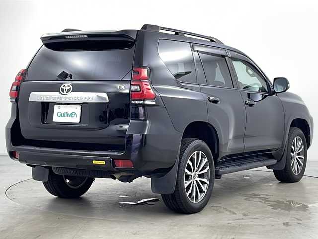 トヨタ ランドクルーザー プラド TX Lパッケージ 道央・札幌 2019(平31)年 4.9万km ブラック 登録時48782km/禁煙車/ワンオーナー/ALPINEナビ(AM/FM/フルセグ/CD/DVD/Blotooth/USB)/ALPINEフリップダウンモニター/黒革シート/前席シートヒーター/前席エアシート/前席パワーシート/ETC/ドラレコ/レーダークルーズコントロール/オートライト/オートハイビーム/ルーフレール/プリクラッシュ/レーンキープアシスト/コーナーセンサー/純正アルミホイール/プッシュスタート/スマートキー×2