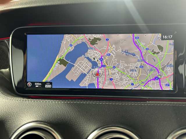 メルセデス・ベンツ Ｓ５５０ クーペ AMGライン 福岡県 2015(平27)年 5.7万km 白 純正HDDナビ/フルセグテレビ/全方位カメラ/黒革シート/シートヒーター/シートクーラー/ブルメスターサウンド/アイドリングストップ/クルーズコントロール/プッシュスタート/ETC
