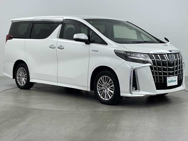 トヨタ アルファードハイブリット SR Cパッケージ 道央・札幌 2020(令2)年 8.3万km ホワイトパールクリスタルシャイン 純正9インチディスプレイオーディオ/AM/FM/CD/DVD/Bluetooth/フルセグTV/・Miracast/・フリップダウンモニター/・両側パワースライドドア/・パワーシート/・パワーリクライニング/パワーオットマン/・ETC/・トヨタセーフティセンス/・レーダークルーズコントロール(全車速追従機能)/・デジタルインナーミラー/・ブラインドスポットモニター/・リヤクロストラフィックオートブレーキ/・前席パワーシート/シートヒーター/シートベンチレーション/・プッシュスタート/スマートキー/・前後ドライブレコーダー