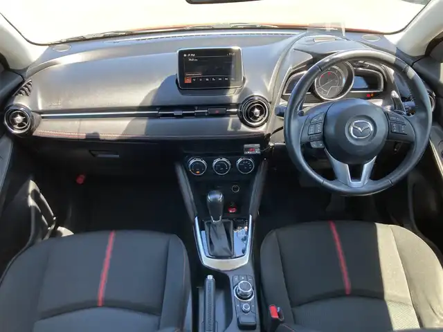 マツダ デミオ XD ツーリング 鳥取県 2015(平27)年 7.5万km ソウルレッドプレミアムメタリック ディーゼル・ターボ車/純正ナビ/BT/USB/バックカメラ/フロントブラインドカメラ/ETC/ドライブレコーダー/衝突被害軽減システム/前後コーナーセンサー/クルーズコントロール/ヘットアップディスプレイ/社外ボンネットダンパー(AutoExe)/LEDヘットライト/純正16インチアルミホイール/プッシュエンジンスタート/アイドリングストップ/スペアキー