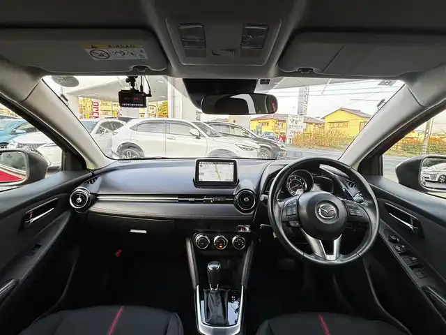 マツダ デミオ XD ツーリング 熊本県 2015(平27)年 7.5万km ソウルレッドプレミアムメタリック 純正ナビ/【Bluetooth/USB】/バックカメラ/フロントカメラ/衝突軽減システム/ヘッドアップディスプレイ/ステアリングスイッチ/クルーズコントロール/M/Tモード/アイドリングストップ/コーナーセンサー/LEDヘッドライト/ETC/ドライブレコーダー/社外ボンネットダンパー(AutoExe)/純正16インチアルミホイール/プッシュスタート/取扱説明書/保証書