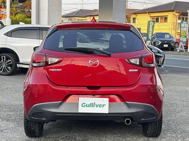 マツダ デミオ XD ツーリング 熊本県 2015(平27)年 7.5万km ソウルレッドプレミアムメタリック 純正ナビ/【Bluetooth/USB】/バックカメラ/フロントカメラ/衝突軽減システム/ヘッドアップディスプレイ/ステアリングスイッチ/クルーズコントロール/M/Tモード/アイドリングストップ/コーナーセンサー/LEDヘッドライト/ETC/ドライブレコーダー/社外ボンネットダンパー(AutoExe)/純正16インチアルミホイール/プッシュスタート/取扱説明書/保証書