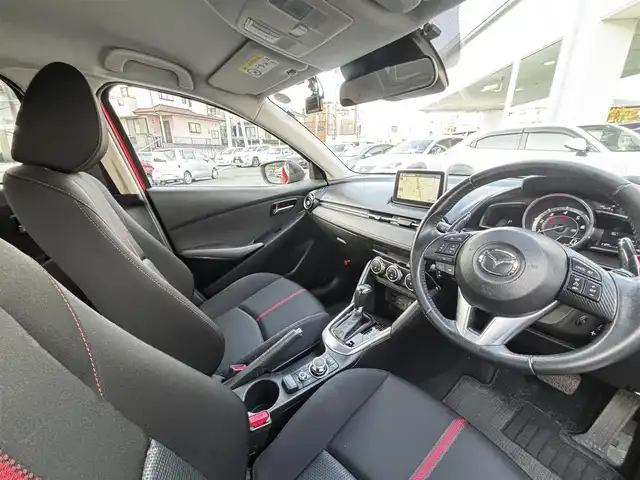 マツダ デミオ XD ツーリング 熊本県 2015(平27)年 7.5万km ソウルレッドプレミアムメタリック 純正ナビ/【Bluetooth/USB】/バックカメラ/フロントカメラ/衝突軽減システム/ヘッドアップディスプレイ/ステアリングスイッチ/クルーズコントロール/M/Tモード/アイドリングストップ/コーナーセンサー/LEDヘッドライト/ETC/ドライブレコーダー/社外ボンネットダンパー(AutoExe)/純正16インチアルミホイール/プッシュスタート/取扱説明書/保証書