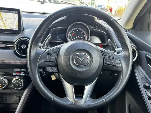 マツダ デミオ XD ツーリング 熊本県 2015(平27)年 7.5万km ソウルレッドプレミアムメタリック 純正ナビ/【Bluetooth/USB】/バックカメラ/フロントカメラ/衝突軽減システム/ヘッドアップディスプレイ/ステアリングスイッチ/クルーズコントロール/M/Tモード/アイドリングストップ/コーナーセンサー/LEDヘッドライト/ETC/ドライブレコーダー/社外ボンネットダンパー(AutoExe)/純正16インチアルミホイール/プッシュスタート/取扱説明書/保証書