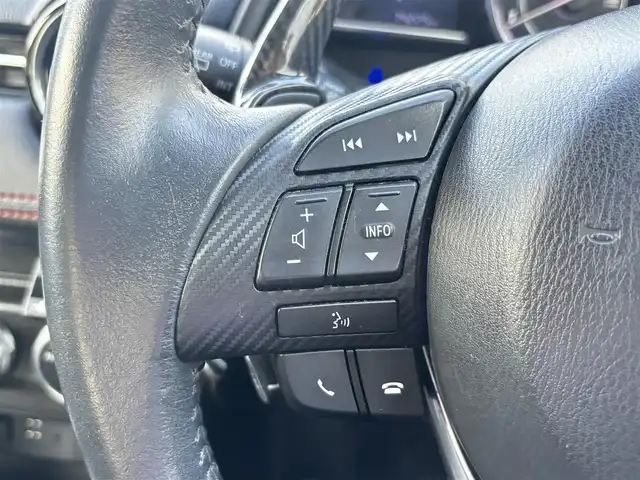 マツダ デミオ XD ツーリング 熊本県 2015(平27)年 7.5万km ソウルレッドプレミアムメタリック 純正ナビ/【Bluetooth/USB】/バックカメラ/フロントカメラ/衝突軽減システム/ヘッドアップディスプレイ/ステアリングスイッチ/クルーズコントロール/M/Tモード/アイドリングストップ/コーナーセンサー/LEDヘッドライト/ETC/ドライブレコーダー/社外ボンネットダンパー(AutoExe)/純正16インチアルミホイール/プッシュスタート/取扱説明書/保証書