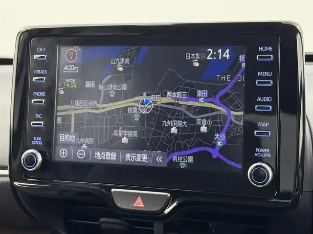 トヨタ ヤリスクロス ハイブリッド Z 福岡県 2021(令3)年 3.6万km ホワイトパールクリスタルシャイン 純正８型ＤＡナビ　/全方位カメラ　/ビルトインＥＴＣ　/前後ドラレコ　/レーダークルコン　/コーナーセンサー　/衝突被害軽減　/レーンキープ　/ＢＳＭ　/ＰＫＳＢ　/ハーフレザーシート　/パワーシート　/シートヒーター　/ステアリングヒーター　/パワーバックドア　/純正１８インチアルミホイール　/ＬＥＤヘッドライト