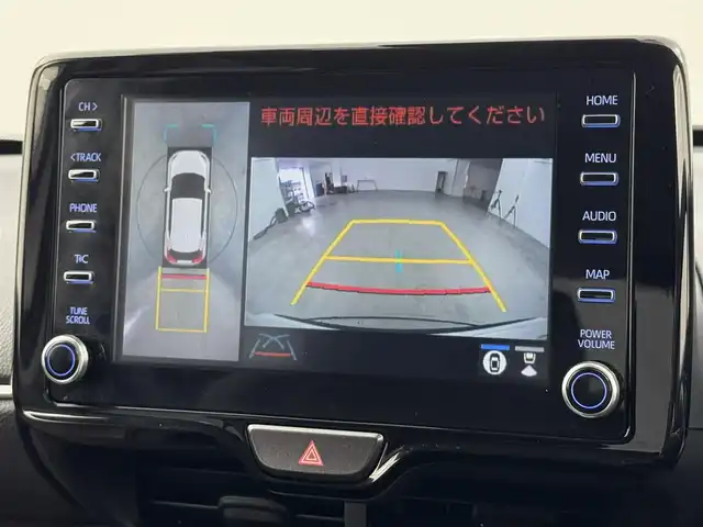 トヨタ ヤリスクロス ハイブリッド Z 福岡県 2021(令3)年 3.6万km ホワイトパールクリスタルシャイン 純正８型ＤＡナビ　/全方位カメラ　/ビルトインＥＴＣ　/前後ドラレコ　/レーダークルコン　/コーナーセンサー　/衝突被害軽減　/レーンキープ　/ＢＳＭ　/ＰＫＳＢ　/ハーフレザーシート　/パワーシート　/シートヒーター　/ステアリングヒーター　/パワーバックドア　/純正１８インチアルミホイール　/ＬＥＤヘッドライト