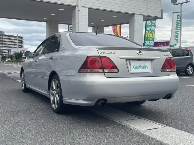 トヨタ クラウン アスリート アスリート 岡山県 2006(平18)年 11.7万km プレミアムシルバーパール 登録時走行距離118185km/純正HDDナビ/(AM/FM/DISC/TV/MD)/ビルトインETC/パワーシート/クルーズコントロール/バックカメラ/プッシュスタート/スマートキー/純正１８インチアルミホイール/キセノンヘッドライト/保証書/記録簿/取扱説明書/純正フロアマット