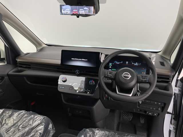 日産 セレナ e－パワー ハイウェイスター V 長野県 2025(令7)年 0.1千km 白 純正ナビ/フルセグＴＶ/Bluetooth Audio/アラウンドビューモニター/衝突被害軽減ブレーキ/レーダークルーズコントロール/オートマチックハイビーム/レーンキープアシスト/LEDヘッドライト/オートライト/両側パワースライドドア/プロパイロット/置くだけ充電/デジタルインナーミラー/ETC2.0/コーナーセンサー/スマートキー