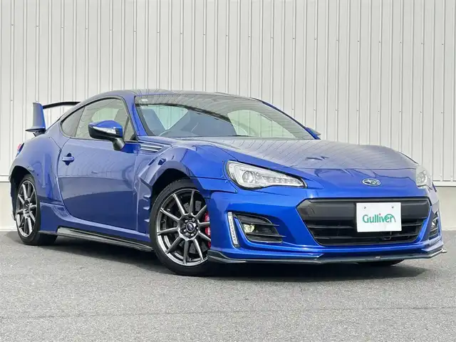 スバル ＢＲＺ GT 群馬県 2016(平28)年 5.4万km WRブルーパール 6MT車/STIスポイラー/社外メモリーナビ/（CD/DVD/SD/USB/Bluetooth）/バックカメラ/クルーズコントロール/シートヒーター/ハーフレザーシート/社外前後ドライブレコーダー/STIタワーバー/HKSマフラー/bremboキャリパー/社外オーバーフェンダー/社外リアウィング/LEDヘッドランプ/プッシュスタート/ステアリングリモコン/ふらつき防止/取扱説明書/スペアキー