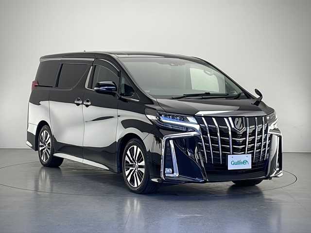 トヨタ アルファード S Cパッケージ 長野県 2020(令2)年 4.1万km ブラック ALPINEナビ/ＣＤ・ＤＶＤ再生/Bluetooth Audio/フルセグTV/ALPINEフリップダウンモニター/両側パワースライドドア/パワーバックドア/合皮レザーシート/前席シートヒーター/前席エアシート/ステアリングヒーター/プリクラッシュセーフティ/レーダークルーズコントロール/ブラインドスポットモニター/レーンディパーチャーアラート/LEDヘッドライト/オートライト/スマートキー/ビルトインETC