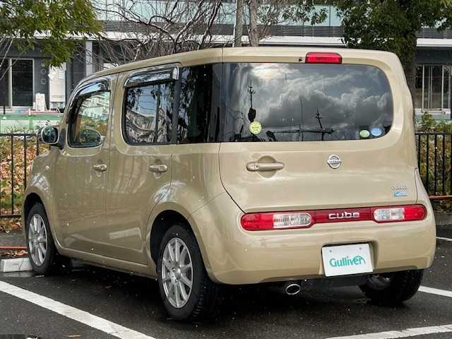 日産 キューブ 15X FOUR Vセレクション 宮城県 2008(平20)年 7.1万km クラフトダンボール 4WD/・センターデフロック/盗難防止装置/オーディオ（IDA-X100)/・ETC/プッシュスタート/・スマートキー/ハロゲンライト/・フォグランプ/・オートライト/純正フロアマット/電動格納ミラー/社外アルミホイール15インチ/社外16インチ　サマータイヤ積込み/・195/55/16  7mm
