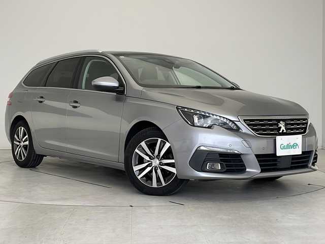 プジョー ３０８ SW アリュール ブルーHDi 愛知県 2019(平31)年 5.5万km シルバー 純正ナビ/クルーズコントロール/Bluetooth/バックカメラ/コーナーセンサー/純正アルミホイール/ルーフレール/LEDヘッドライト/パドルシフト/オートライト/ドライブレコーダー/ETC/ステアリングスイッチ/スマートキー/プッシュスタート
