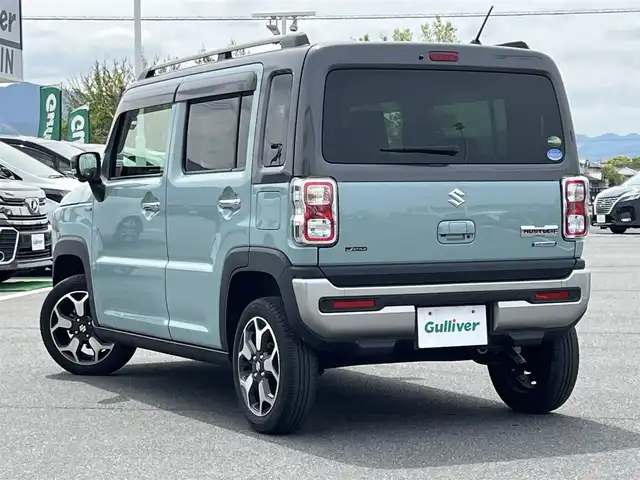 スズキ ハスラー Jスタイル 奈良県 2021(令3)年 1.8万km オフブルーメタリック/ガンメタリック2トーンルーフ ナビ　/フルセグＴＶ　/BT/CD/DVD/USB/SD/iPod/全方位カメラ　/コーナーセンサー　/シートヒーター　/ＡＡＣ　/前後ドライブレコーダー　/ＬＥＤヘッドライト　/オートライト　/衝突被害軽減システム　/レーンキープアシスト　/スマートキー
