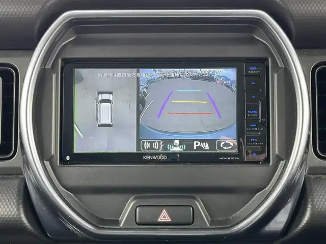 スズキ ハスラー Jスタイル 奈良県 2021(令3)年 1.8万km オフブルーメタリック/ガンメタリック2トーンルーフ ナビ　/フルセグＴＶ　/BT/CD/DVD/USB/SD/iPod/全方位カメラ　/コーナーセンサー　/シートヒーター　/ＡＡＣ　/前後ドライブレコーダー　/ＬＥＤヘッドライト　/オートライト　/衝突被害軽減システム　/レーンキープアシスト　/スマートキー