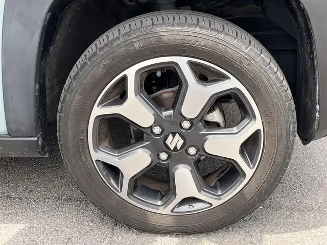 スズキ ハスラー Jスタイル 奈良県 2021(令3)年 1.8万km オフブルーメタリック/ガンメタリック2トーンルーフ ナビ　/フルセグＴＶ　/BT/CD/DVD/USB/SD/iPod/全方位カメラ　/コーナーセンサー　/シートヒーター　/ＡＡＣ　/前後ドライブレコーダー　/ＬＥＤヘッドライト　/オートライト　/衝突被害軽減システム　/レーンキープアシスト　/スマートキー