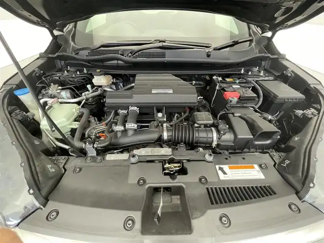 ホンダ ＣＲ－Ｖ EX・ブラックエディション 滋賀県 2021(令3)年 1.9万km クリスタルブラックパール 禁煙車/純正ナビ/（CD/DVD/SD/USB/Bluetooth/フルセグTV）/バックカメラ/サンルーフ/前後ドライブレコーダー/パワーバックドア/電動パーキングブレーキ/オートホールドブレーキ/ビルトインETC/衝突軽減ブレーキ/路外逸脱抑制機能/レーンキープアシストシステム/ブラインドスポットインフォメーション/標識認識機能/先行車発進告知/フロント熱線/革巻きステアリング/アダプティブクルーズコントロール/ステアリングリモコン/ステアリングヒーター/パドルシフト/レザーシート/前席シートヒーター/前席パワーシート/D席シートメモリー/LEDヘッドライト/フォグランプ/オートヘッドライト/純正フロアマット/オートリトラーミラー/スペアキー1本/USB充電/カーテンエアバッグ