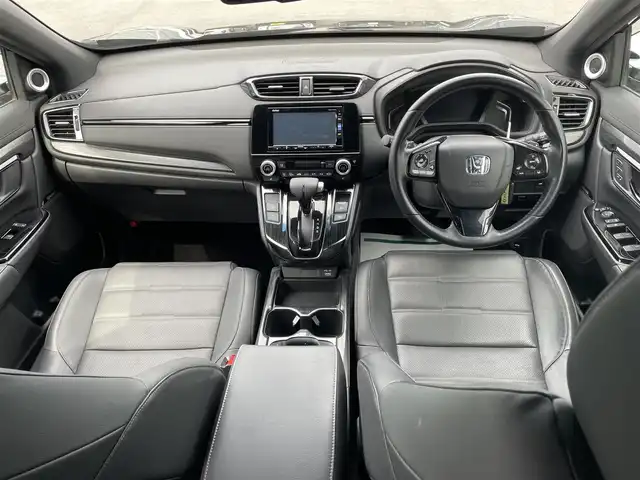 ホンダ ＣＲ－Ｖ EX・ブラックエディション 滋賀県 2021(令3)年 1.9万km クリスタルブラックパール 禁煙車/純正ナビ/（CD/DVD/SD/USB/Bluetooth/フルセグTV）/バックカメラ/サンルーフ/前後ドライブレコーダー/パワーバックドア/電動パーキングブレーキ/オートホールドブレーキ/ビルトインETC/衝突軽減ブレーキ/路外逸脱抑制機能/レーンキープアシストシステム/ブラインドスポットインフォメーション/標識認識機能/先行車発進告知/フロント熱線/革巻きステアリング/アダプティブクルーズコントロール/ステアリングリモコン/ステアリングヒーター/パドルシフト/レザーシート/前席シートヒーター/前席パワーシート/D席シートメモリー/LEDヘッドライト/フォグランプ/オートヘッドライト/純正フロアマット/オートリトラーミラー/スペアキー1本/USB充電/カーテンエアバッグ