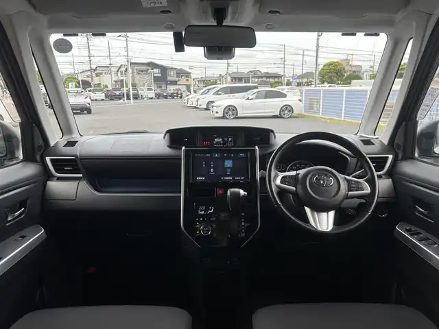トヨタ ルーミー カスタムG－T 千葉県 2018(平30)年 2.1万km パールホワイトⅢ 純正9インチメモリナビ/(フルセグTV/BT/CD/DVD/HDMI/FM/AM)/バックカメラ/ドライブレコーダー/衝突被害軽減システム/クルーズコントロール/両側パワースライドドア/横滑り防止装置/ETC/アイドリングストップ/LEDヘッドライト/フォグランプ/オートライト/ウィンカーミラー/電動格納ミラー/純正15インチAW/シートリフター/プッシュスタート/スマートキー/フロアマット/ドアバイザー/取扱説明書/保証書