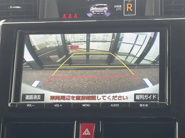 トヨタ ルーミー カスタムG－T 千葉県 2018(平30)年 2.1万km パールホワイトⅢ 純正9インチメモリナビ/(フルセグTV/BT/CD/DVD/HDMI/FM/AM)/バックカメラ/ドライブレコーダー/衝突被害軽減システム/クルーズコントロール/両側パワースライドドア/横滑り防止装置/ETC/アイドリングストップ/LEDヘッドライト/フォグランプ/オートライト/ウィンカーミラー/電動格納ミラー/純正15インチAW/シートリフター/プッシュスタート/スマートキー/フロアマット/ドアバイザー/取扱説明書/保証書