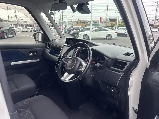 トヨタ ルーミー カスタムG－T 千葉県 2018(平30)年 2.1万km パールホワイトⅢ 純正9インチメモリナビ/(フルセグTV/BT/CD/DVD/HDMI/FM/AM)/バックカメラ/ドライブレコーダー/衝突被害軽減システム/クルーズコントロール/両側パワースライドドア/横滑り防止装置/ETC/アイドリングストップ/LEDヘッドライト/フォグランプ/オートライト/ウィンカーミラー/電動格納ミラー/純正15インチAW/シートリフター/プッシュスタート/スマートキー/フロアマット/ドアバイザー/取扱説明書/保証書